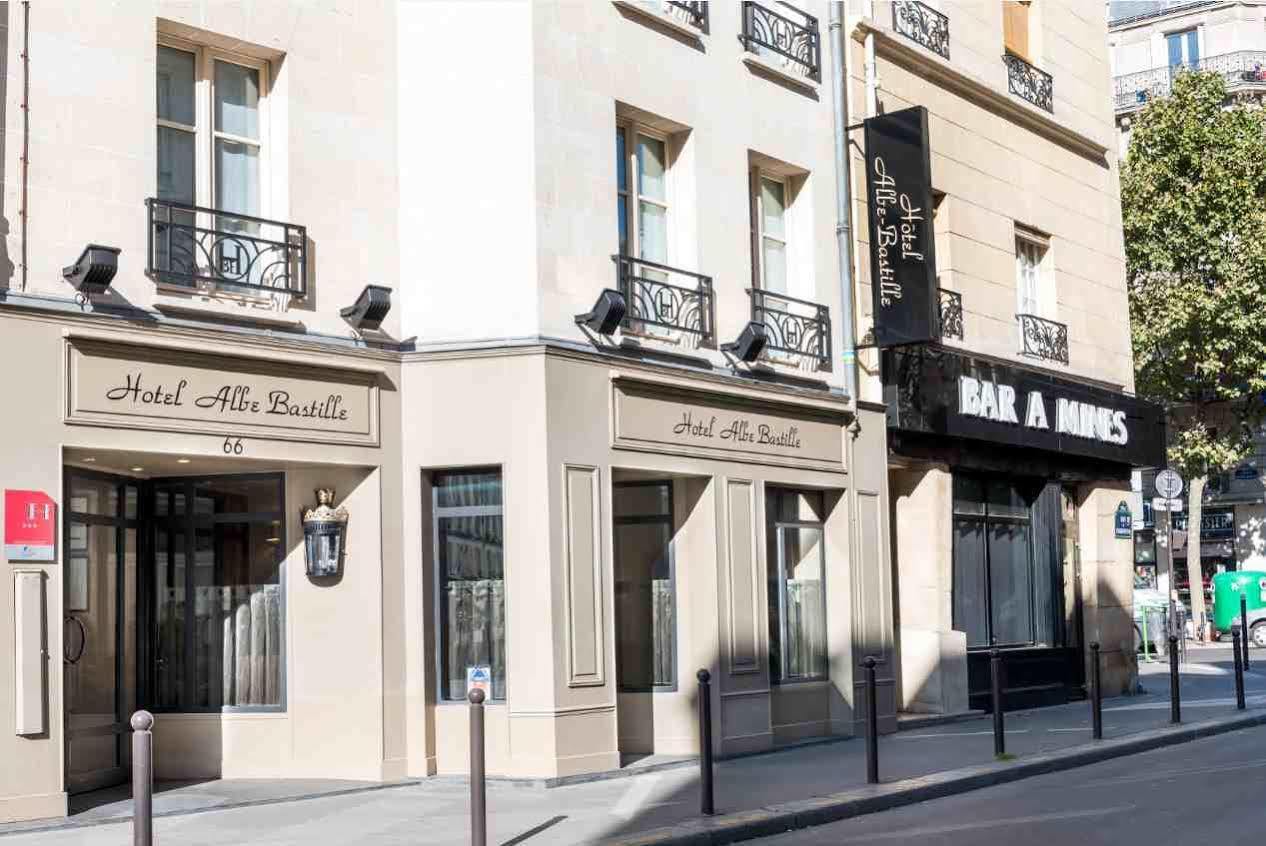 Hotel Albe Bastille Paris Eksteriør bilde